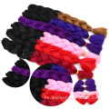 Rainbow Jumbo Hair Braid Hair Weave 30 pulgadas 165G